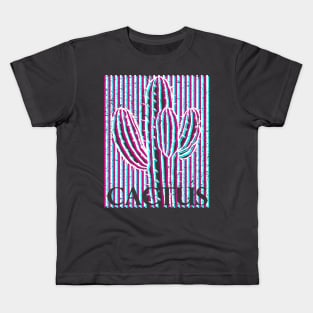 neon cactus Kids T-Shirt